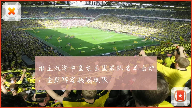 谁主沉浮中国电竞国家队名单出炉,全新阵容挑战极限!